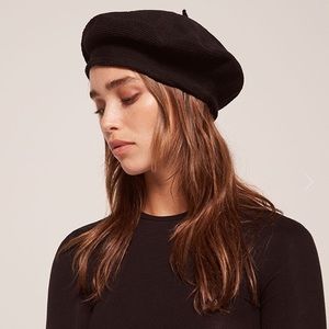 Reformation Black Beret